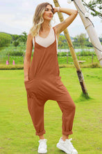 Load image into Gallery viewer, Double Take Full Size Sleeveless V-Neck Pocketed Jumpsuit
