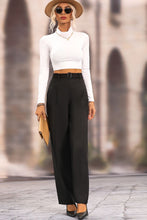 Load image into Gallery viewer, Long Loose Fit Straight Pants
