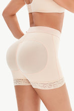 Load image into Gallery viewer, Full Size Pull-On Lace Trim Shaping Shorts
