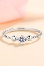 Load image into Gallery viewer, Moissanite Heart 925 Sterling Silver Ring
