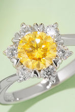 Load image into Gallery viewer, 1 Carat Moissanite 925 Sterling Silver Cluster Ring
