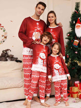 Load image into Gallery viewer, Full Size Snowman Top and Pants Set - pjs
