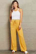 Load image into Gallery viewer, HEYSON Love Me Full Size Mineral Wash Wide Leg Pants
