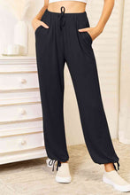 Load image into Gallery viewer, Basic Bae Full Size Soft Rayon Drawstring Waist Pants with Pockets
