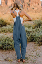 Load image into Gallery viewer, Double Take  V-Neck Sleeveless Jumpsuit with Pocket
