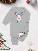 Load image into Gallery viewer, Rudolph Graphic Long Sleeve Top and Plaid Pants Set
