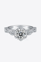 Load image into Gallery viewer, 1 Carat Moissanite 925 Sterling Silver Ring
