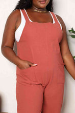 Load image into Gallery viewer, Double Take Wide Leg Overalls with Front Pockets
