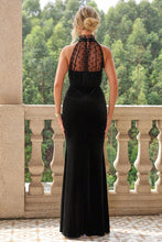 Load image into Gallery viewer, Lace Detail Sleeveless Maxi Dress - hc
