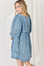 Load image into Gallery viewer, HEYSON Full Size Oversized Denim Babydoll Dress
