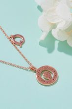 Load image into Gallery viewer, Moissanite K to T Pendant Necklace
