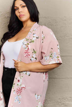 Load image into Gallery viewer, Justin Taylor Aurora Rose Floral Kimono
