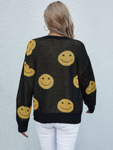 Load image into Gallery viewer, Smiley Face Sweater
