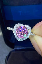 Load image into Gallery viewer, Lifelong Journey 1 Carat Moissanite Heart Ring
