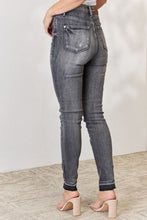 Load image into Gallery viewer, Judy Blue Full Size High Waist Tummy Control Release Hem Skinny Jeans
