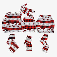 Load image into Gallery viewer, Men Reindeer &amp; Plaid Top and Pants Set - pjs
