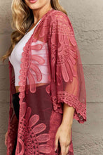 Load image into Gallery viewer, Justin Taylor Legacy Lace Duster Kimono
