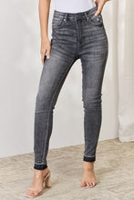 Load image into Gallery viewer, Judy Blue Full Size High Waist Tummy Control Release Hem Skinny Jeans
