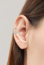 Load image into Gallery viewer, Moissanite 925 Sterling Silver Cuff Earrings
