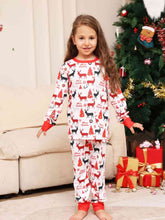 Load image into Gallery viewer, Reindeer Print Top and Pants Set - pjs
