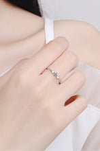 Load image into Gallery viewer, Moissanite Heart 925 Sterling Silver Ring
