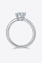 Load image into Gallery viewer, 1 Carat Moissanite 925 Sterling Silver Solitaire Ring
