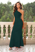 Load image into Gallery viewer, One-Shoulder Sleeveless Maxi Dress - hc
