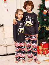 Load image into Gallery viewer, MERRY CHRISTMAS Graphic Top and Pants Set - pjs
