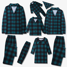 Load image into Gallery viewer, Baby Plaid Collared Neck Jumpsuit - pjs
