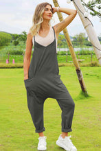 Load image into Gallery viewer, Double Take Full Size Sleeveless V-Neck Pocketed Jumpsuit
