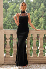 Load image into Gallery viewer, Lace Detail Sleeveless Maxi Dress - hc
