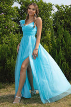 Load image into Gallery viewer, Asymmetrical Ruched Slit Dress - hc
