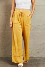 Load image into Gallery viewer, HEYSON Love Me Full Size Mineral Wash Wide Leg Pants
