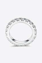 Load image into Gallery viewer, 2.3 Carat Moissanite 925 Sterling Silver Eternity Ring
