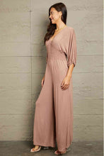 Load image into Gallery viewer, Culture Code Full Size Smocking Waist Jumpsuit
