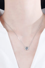 Load image into Gallery viewer, Moissanite Round Pendant Chain Necklace
