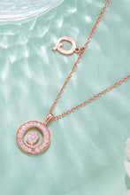 Load image into Gallery viewer, Moissanite K to T Pendant Necklace
