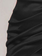 Load image into Gallery viewer, Ruched Spaghetti strap Wrap Dress - hc
