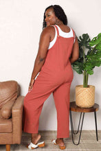 Load image into Gallery viewer, Double Take Wide Leg Overalls with Front Pockets
