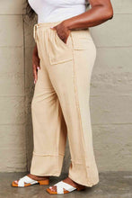 Load image into Gallery viewer, HEYSON Love Me Full Size Mineral Wash Wide Leg Pants
