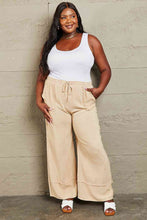 Load image into Gallery viewer, HEYSON Love Me Full Size Mineral Wash Wide Leg Pants
