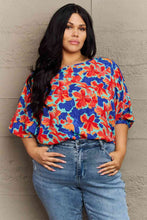 Load image into Gallery viewer, Hailey &amp; Co New Season Plus Size Floral Blouse
