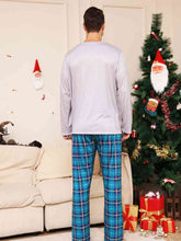 Load image into Gallery viewer, Full Size Rudolph Graphic Long Sleeve Top and Plaid Pants Set
