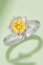 Load image into Gallery viewer, 1 Carat Moissanite 925 Sterling Silver Cluster Ring
