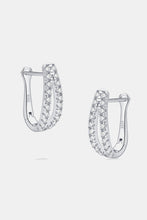 Load image into Gallery viewer, Moissanite 925 Sterling Silver Earrings
