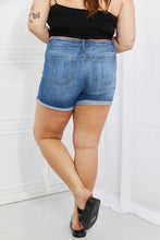 Load image into Gallery viewer, Kancan Full Size High Rise Medium Stone Wash Denim Shorts
