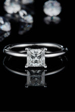 Load image into Gallery viewer, 1 Carat Moissanite 925 Sterling Silver Solitaire Ring
