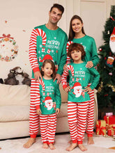 Load image into Gallery viewer, Full Size MERRY CHRISTMAS Top and Pants Set -pjs
