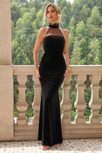Load image into Gallery viewer, Lace Detail Sleeveless Maxi Dress - hc
