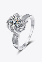 Load image into Gallery viewer, 1 Carat Moissanite 925 Sterling Silver Ring
